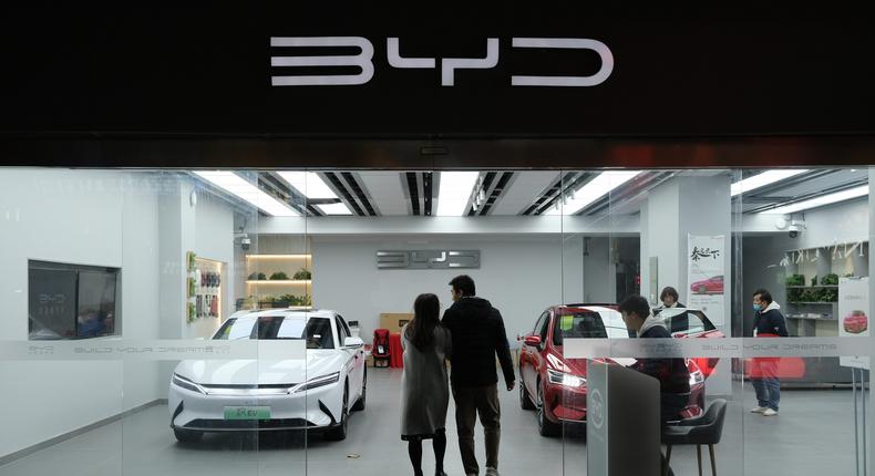 The success of Chinese EV-makers in 2022 has the industry wondering if its next move will really be the US.Robert Way/iStock Editorial/Getty Images Plus