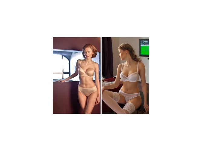 Biustonosze odpowiednie do dekoltu trójkątnego