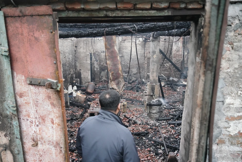 Kuća koja je izgorela u požaru 