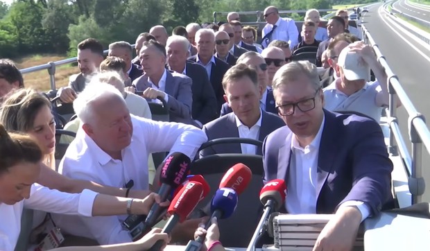 Vučić na Moravskom koridoru