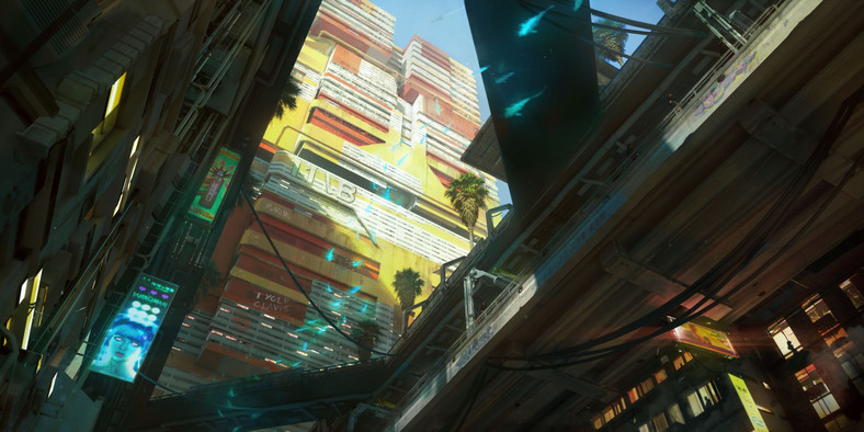 Cyberpunk 2077 - grafiki koncepcyjne CD Projektu RED