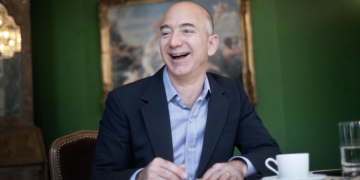 Jeff Bezos - właściciel sklepu Amazon