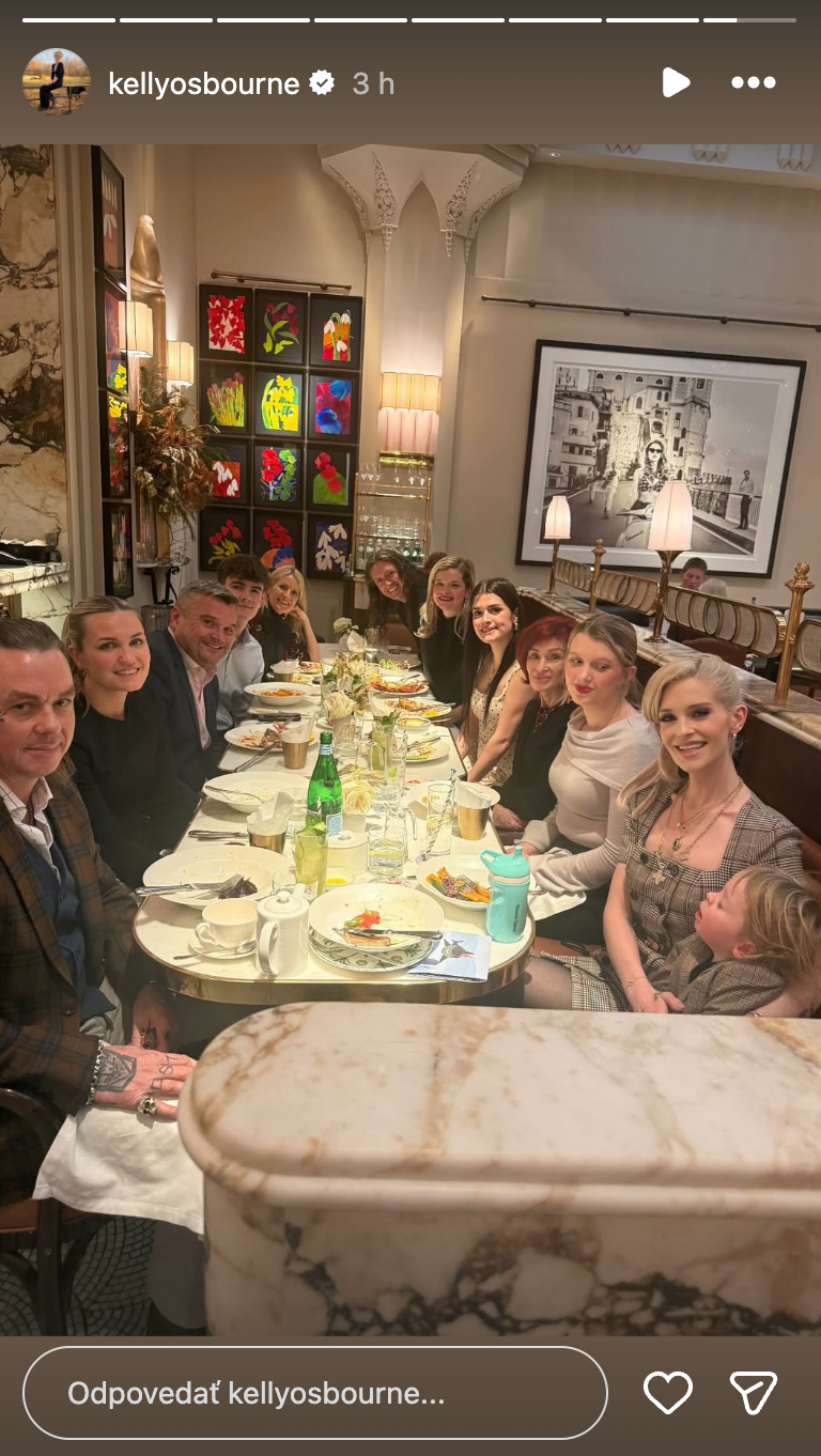 Kelly Osbourne zverejnila rodinné fotky.
