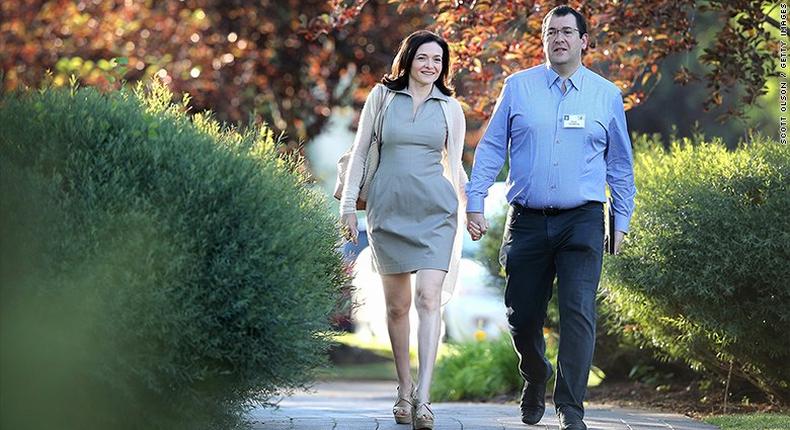 David Goldberg and Wife Sheryl