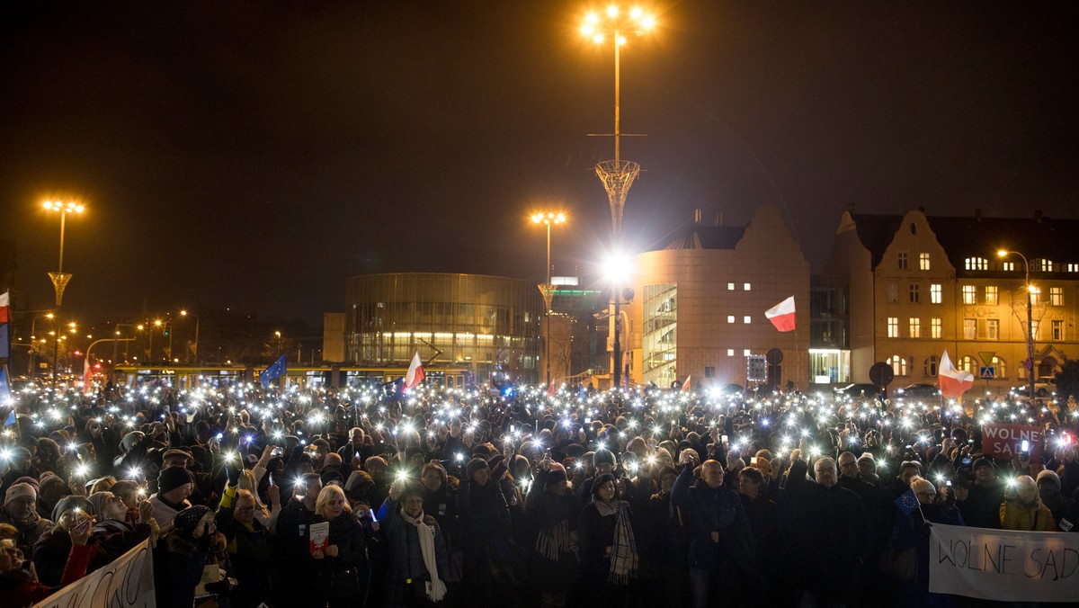 Protest w Poznaniu