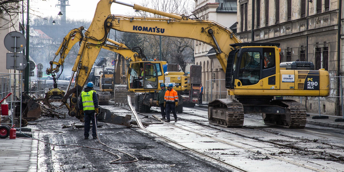 Ruszył remont ul. Krakowskiej 