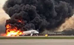 Katastrofa samolotu Aerofłotu. "Piloci SSJ 100 nie poradzili sobie"