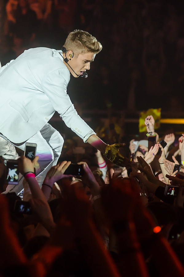 Justin Bieber koncert w Polsce [Łódź, Atlas Arena] (fot. Darek Kawka / Onet)