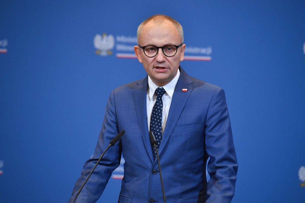 Wiceminister spraw wewnętrznych i administracji Błażej Poboży