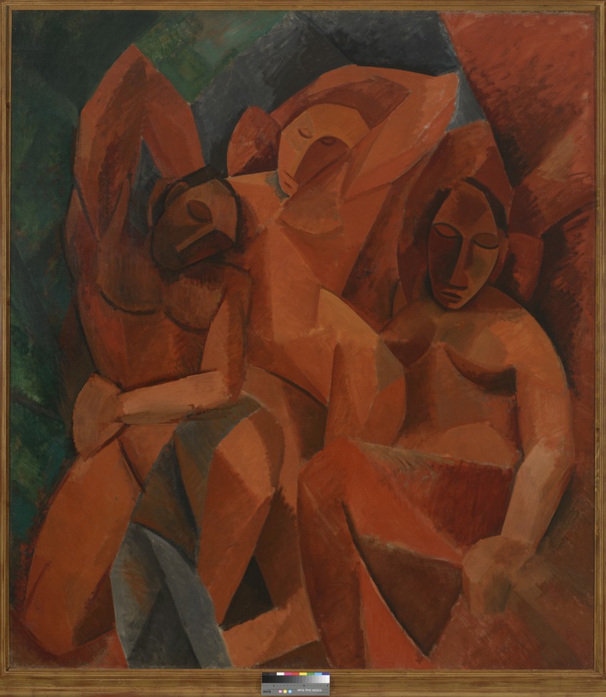 Pablo Pikaso, Tri žene, 1907-8.