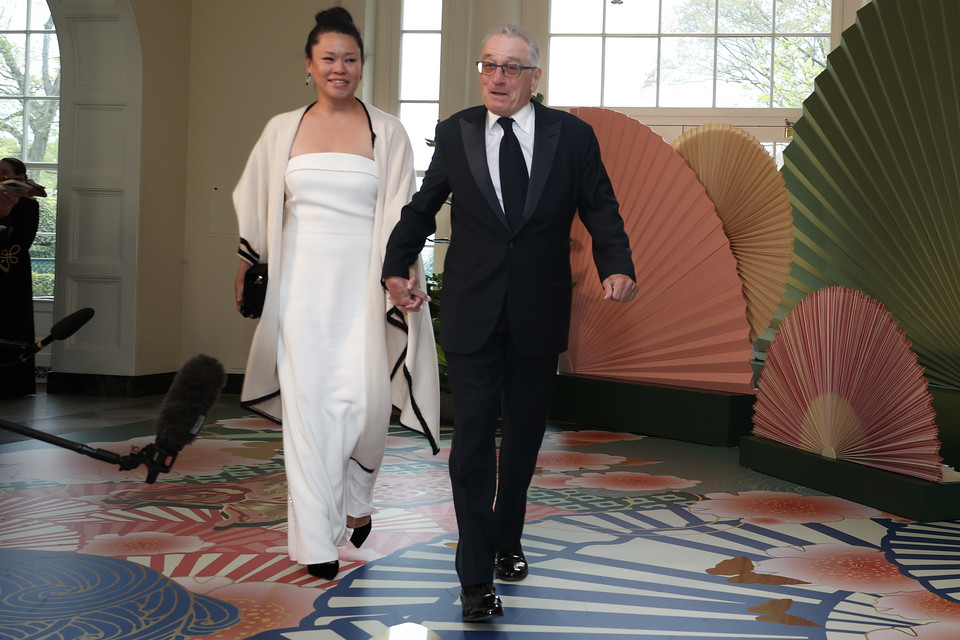 Robert De Niro i Tiffany Chen (2024 r.)
