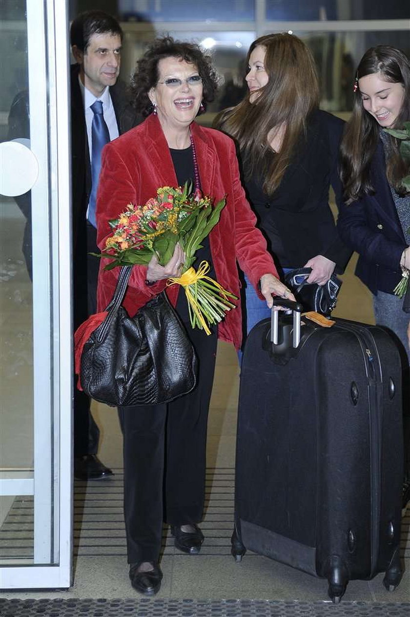 Claudia Cardinale w Polsce