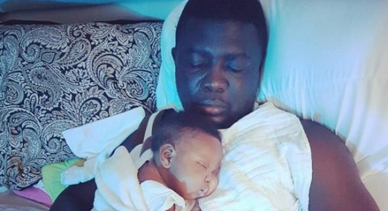 Seyi Law and daughter, Tiwaloluwa