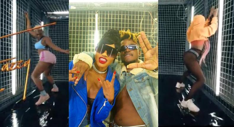 Eazzy and Quamina MP in Duna music video