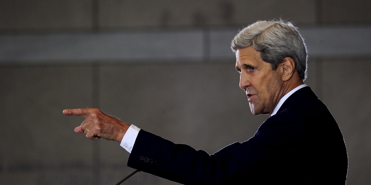 U.S. Secretary of State John Kerry delivers a speech on the nuclear agreement with Iran, in Philadelphia, Pennsylvania, September 2, 2015.