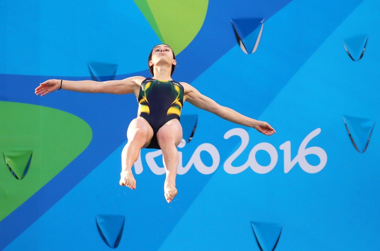 Te dziewczyny urodą nie ustępują lekkoatletkom. Na basenie w Rio de Janeiro też jest pięknie