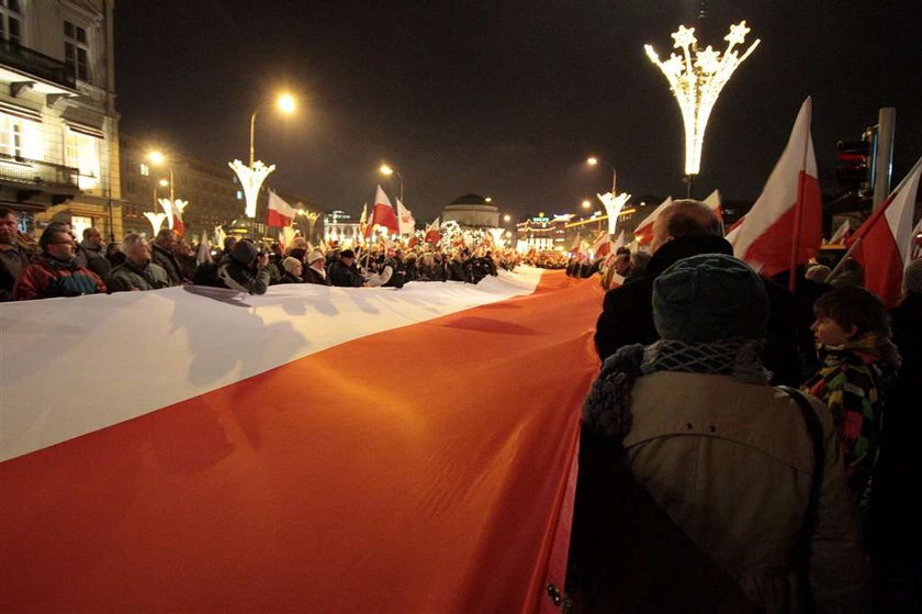 Megawpadka Kaczyńskiego na Marszu Niepodległości