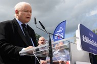 Jarosław Kaczyński w Połajewie