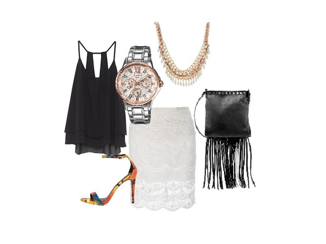 STYLIZACJE ze zwiewnymi sukienkami i spódniczkami na lato 2015