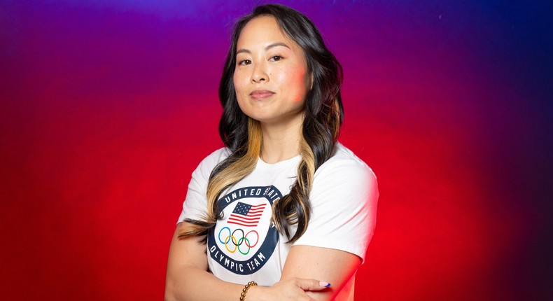 Sunny Choi Team USA Media Summit portrait.Mike Coppola/Staff/Getty Images