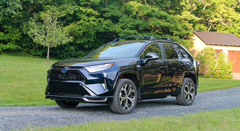 The 2022 Toyota RAV4 Prime XSE.