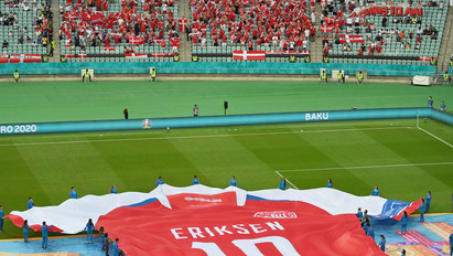 Érzelmes pillanatokat élt át a dán focista: Eriksen ott rúgott gólt, ahol nyáron megállt a szíve