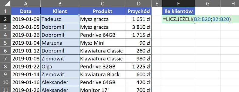 Kurs Excel Cz 3 Podstawowe Podsumowywanie Po Kryteriach 3856