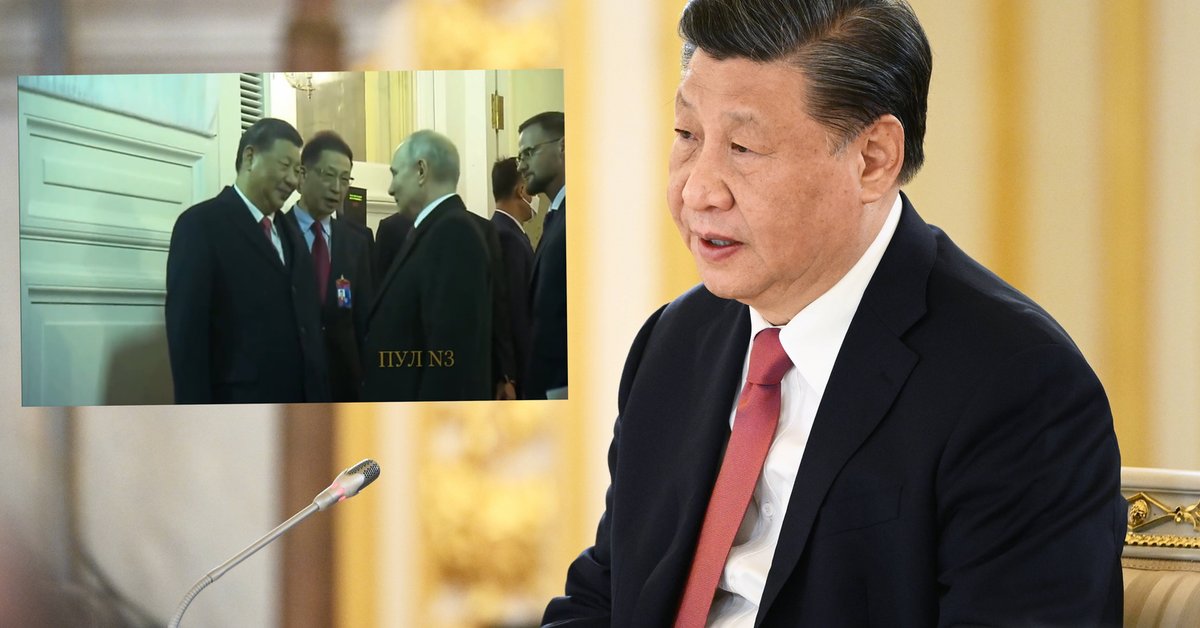 Xi Jinping’s last words to Putin in Moscow.  Everything is recorded [WIDEO]