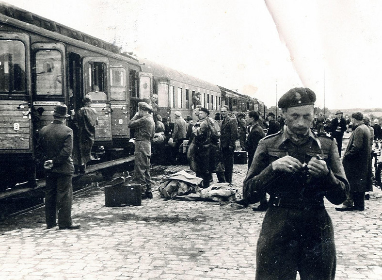 Wyjazd Polaków z Maczkowa, 1948 r.