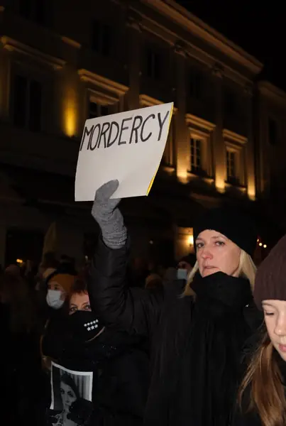 Marsz &quot;Ani jednej więcej!&quot; w Warszawie