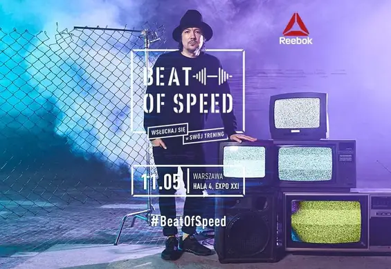 Trening Reeboka z gwiazdami sportu i muzyki. Beat of Speed rozkręci Smolik