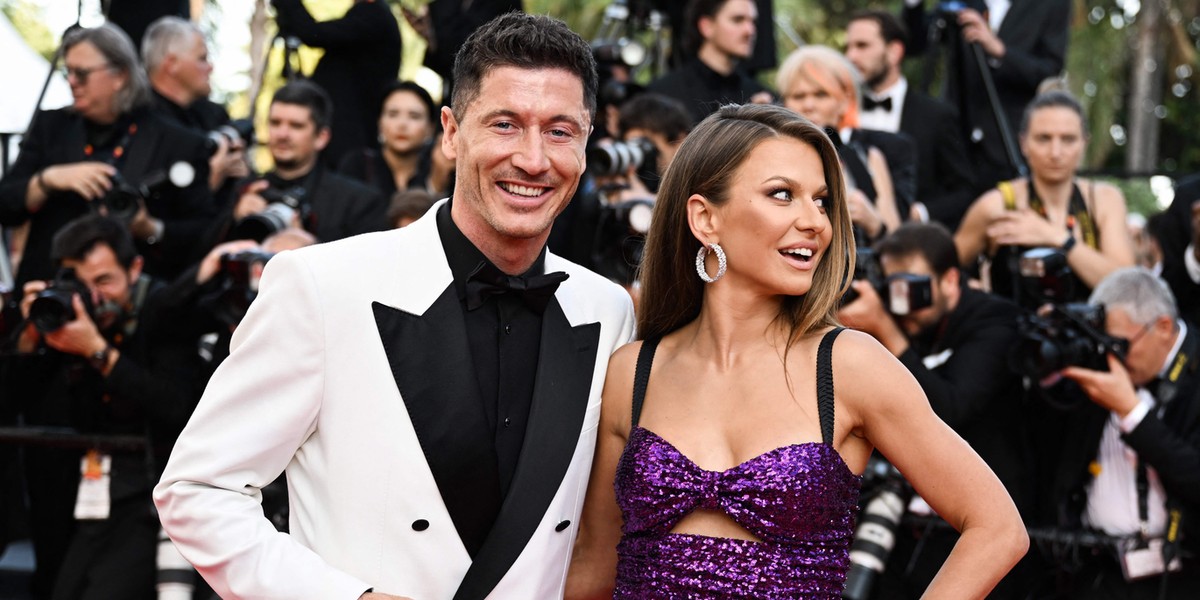 Lewandowscy na Festiwalu Filmowym w Cannes.