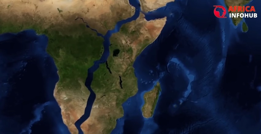 Afrika, cepanje kontinenta