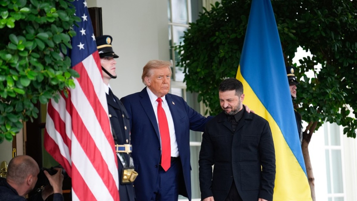 Donald Tramp i Volodimir Zelenski u Beloj kući 18. avgusta