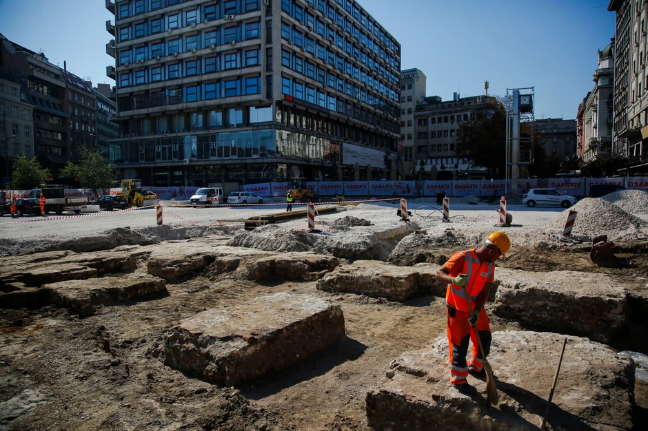 Radnici su pronašli brojne arheološke predmete