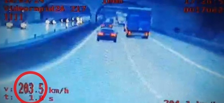 Pędził ponad 200 km/h drogą ekspresową S3. Kwota mandatu musiała zaboleć [NAGRANIE]