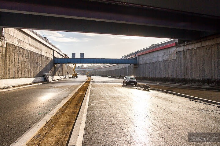 Gliwicki odcinek DTŚ na miesiąc przed końcem prac