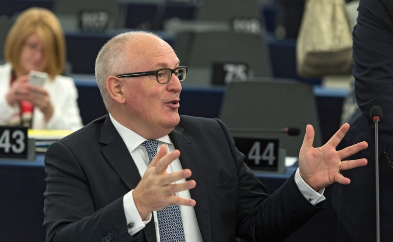 Frans Timmermans, wiceszef Komisji Europejskiej