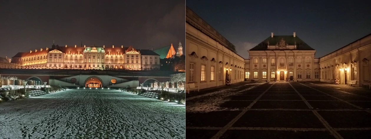 Zdjęcia nocne wykonane modułem standardowym (kliknij, aby powiększyć)