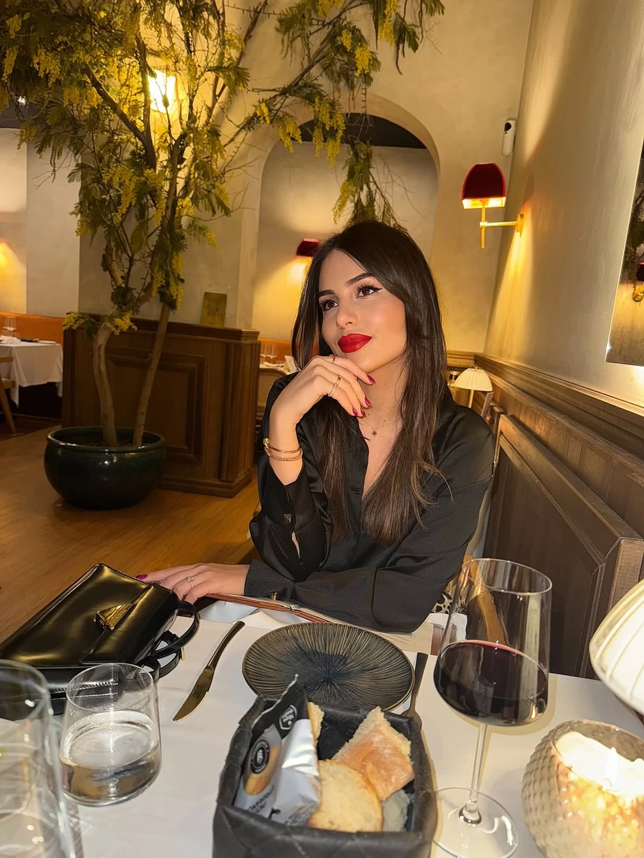 Anastasija i Gudelj na večeri u Španiji