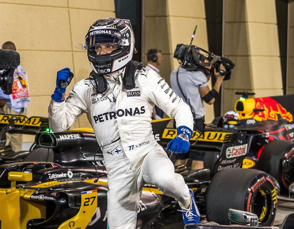 Formuła 1: Pierwsze w karierze pole position Bottasa. Fin wygrał kwalifikacje w Bahrajnie