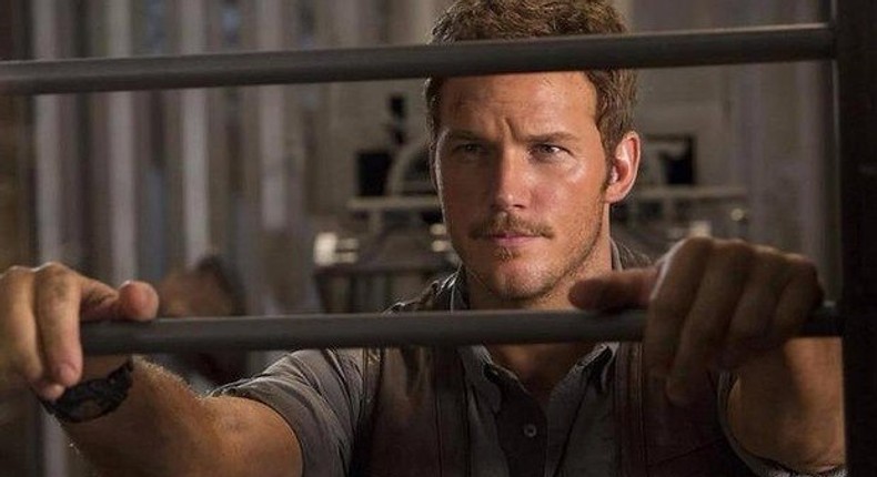 Chris Pratt  in 'Jurassic World'