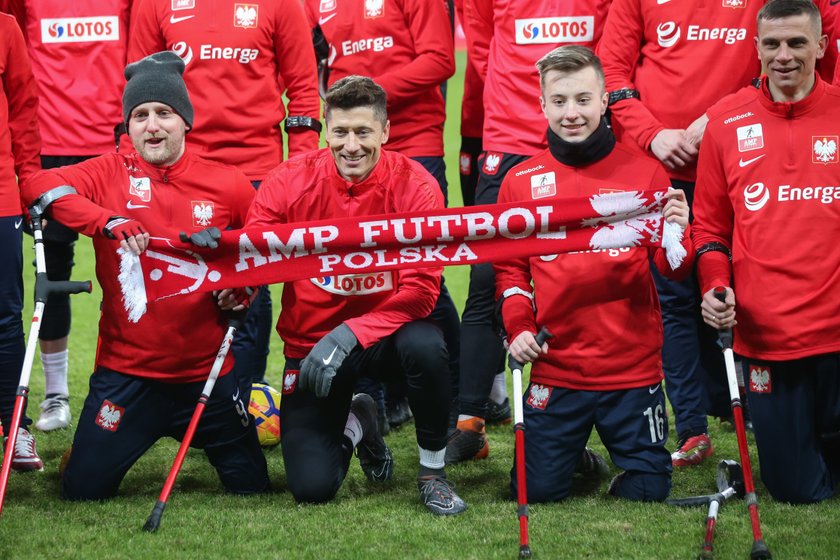 Pilka nozna. Reprezentacja Polski. Trening. 22.03.2018