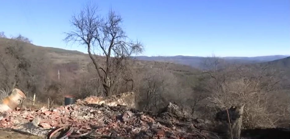 Zgarište na imanju Jordana Taskova