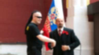 Lenin ucieka przed policją