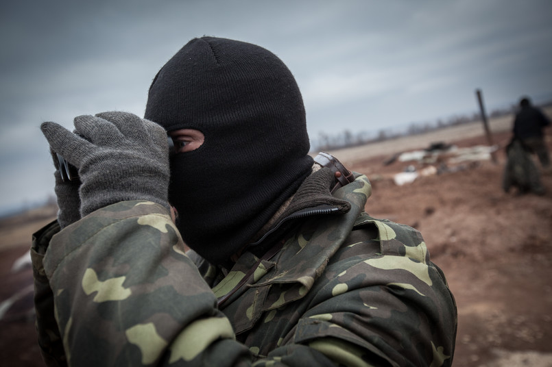 Okupowane tereny Ukrainy: Eksplozje i szaber. Apel Zełenskiego o informowanie o siłach wroga