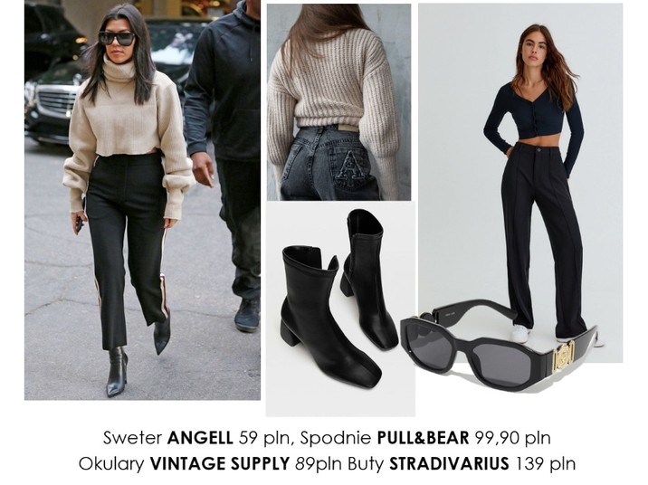 STYLIZACJE Kourtney Kardashian. Inspiracje.