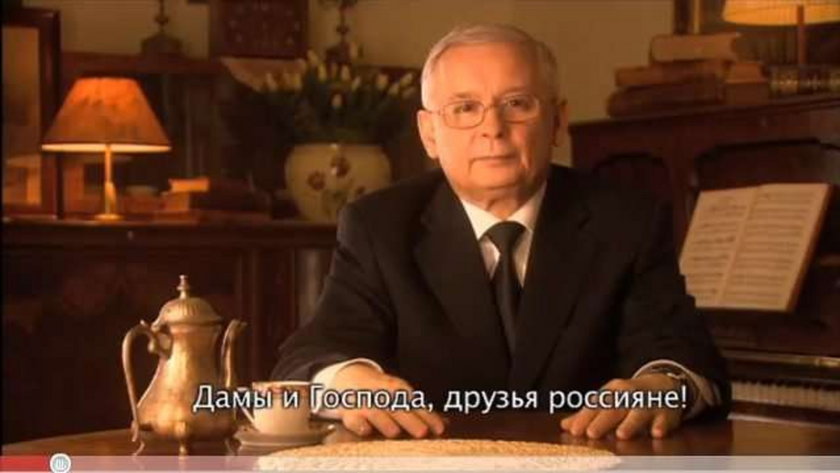 Kaczyński do Rosjan z Muzeum Powstania