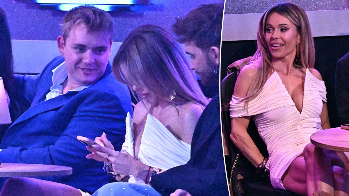 Mąż Roxie Węgiel uciął sobie pogawędkę z Dodą. Młoda gwiazda nie wytrzymała, ta mina mówi wszystko