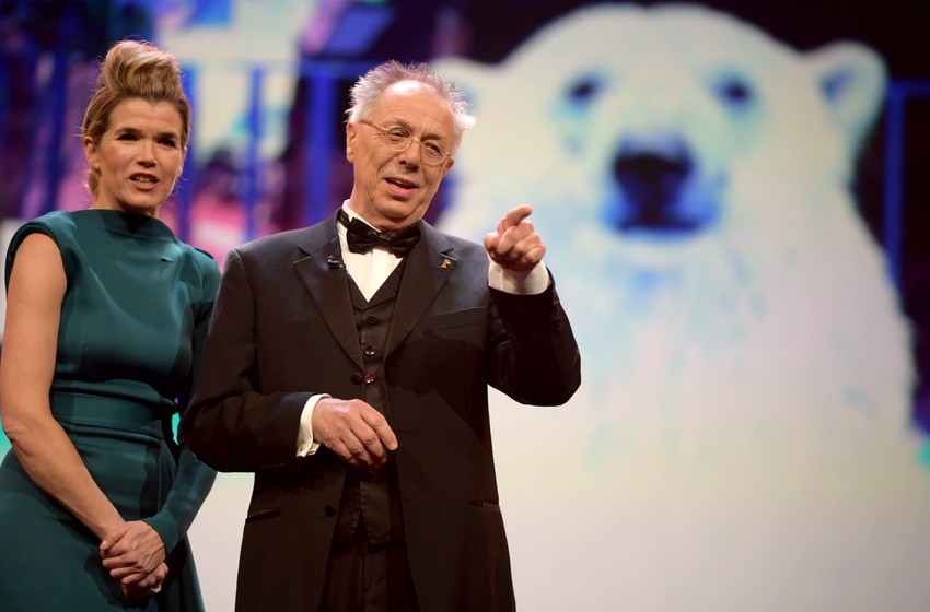 Domaćica festivala Anke Engelke i direktor Diter Koslik